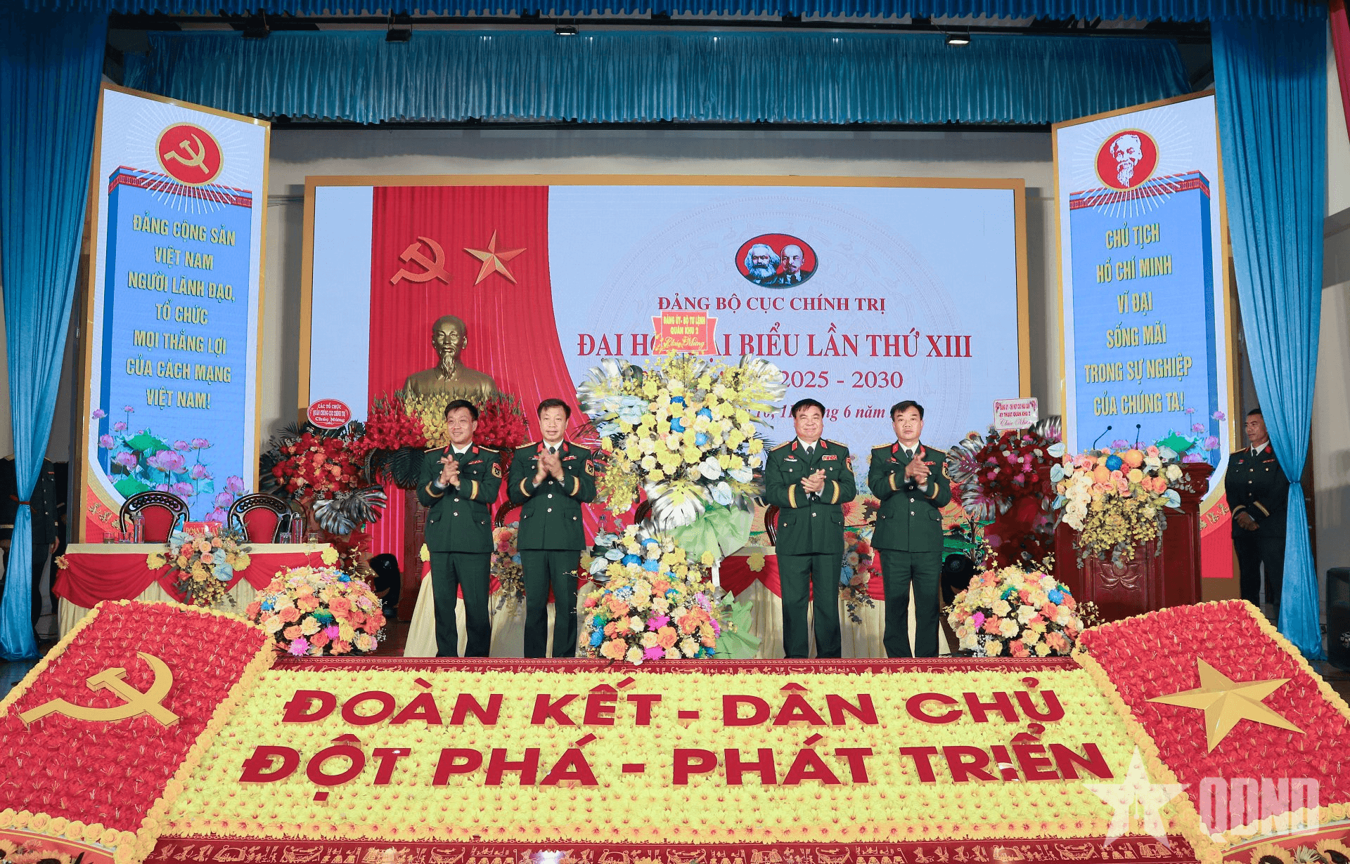 Đảng ủy Cục Chính trị Quân khu 2 lãnh đạo hoàn thành 18/18 chỉ tiêu nghị quyết đại hội