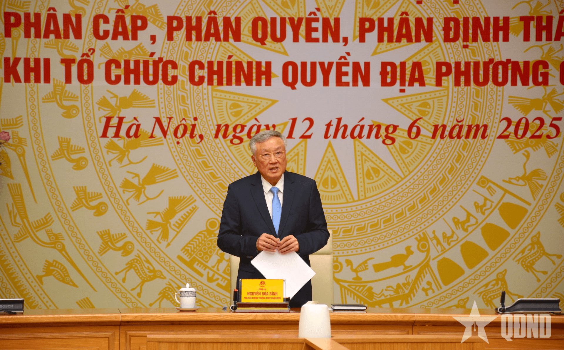 Công bố các nghị định về phân cấp, phân quyền khi tổ chức chính quyền địa phương 2 cấp