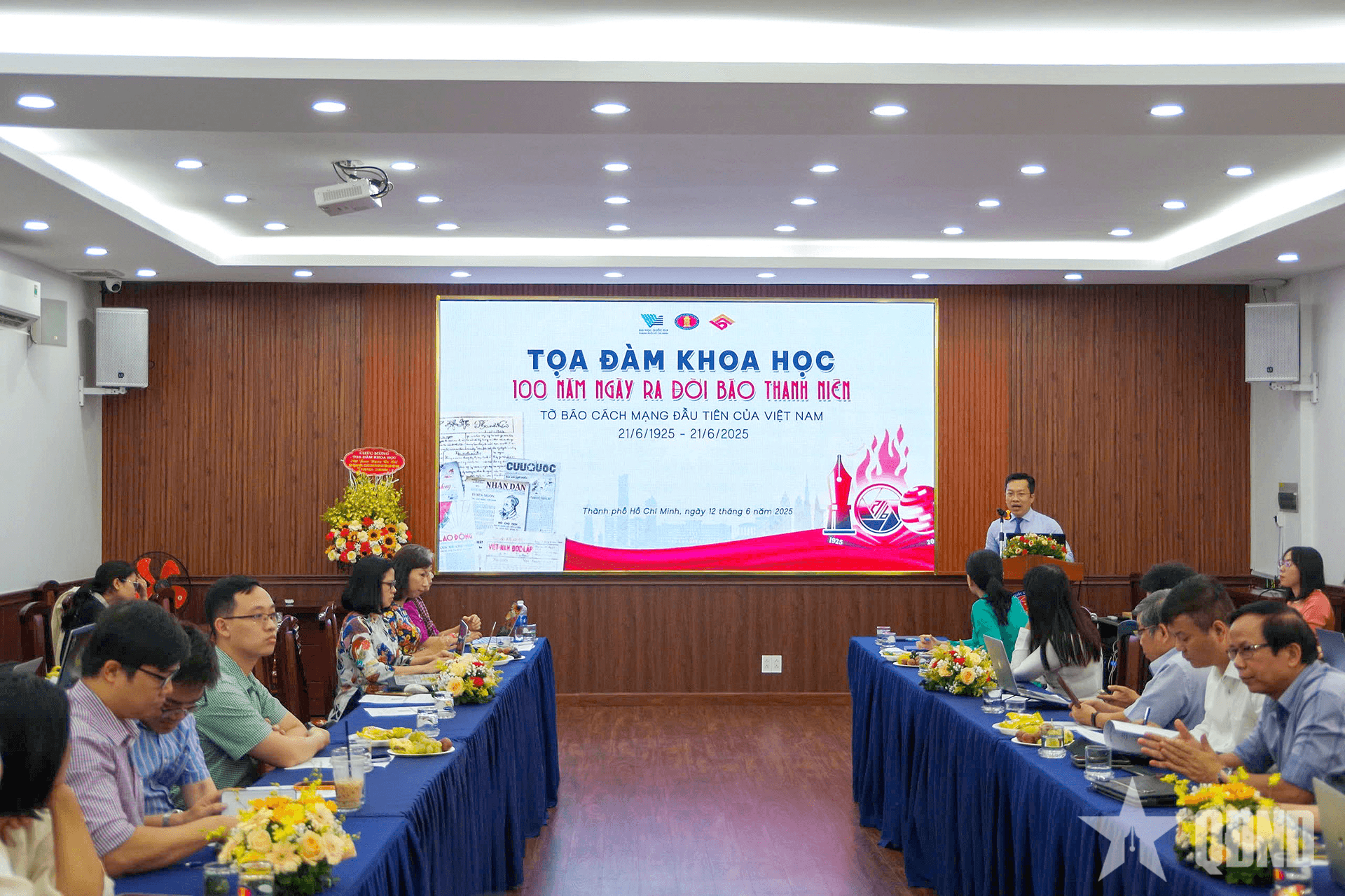 Tọa đàm khoa học “Kỷ niệm 100 năm Báo Thanh Niên - tờ báo cách mạng đầu tiên của Việt Nam”.
