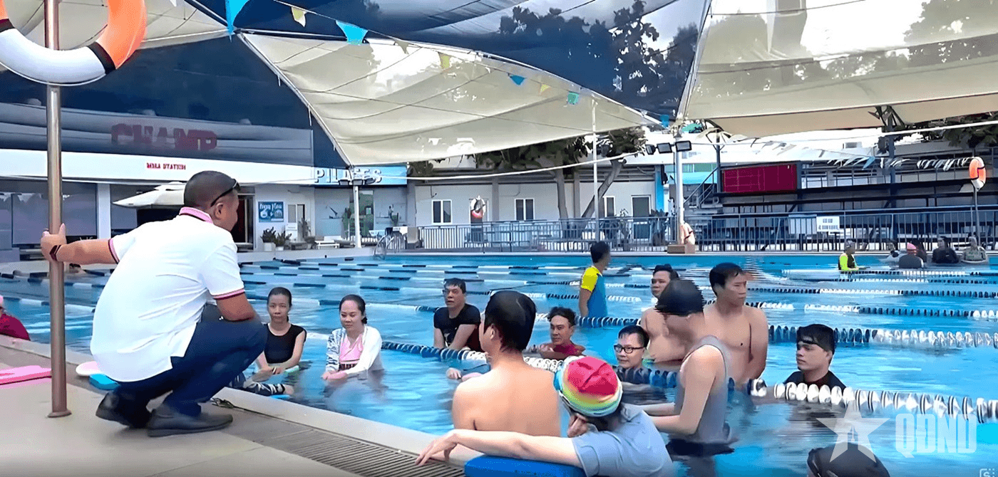 Trung tâm Thể thao dưới nước TP Hồ Chí Minh: Dạy bơi cho mọi lứa tuổi