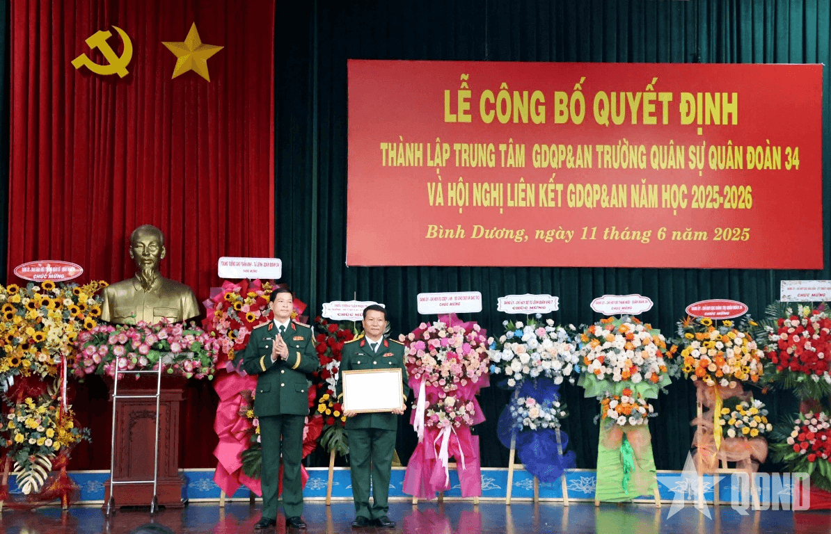 Tư lệnh Quân đoàn 34 thăm và làm việc với các đơn vị, địa phương phía Nam