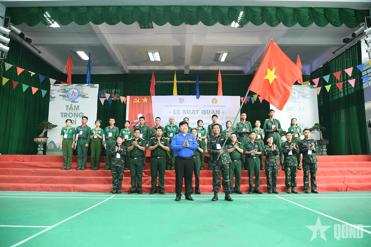 Kiên Giang: Gần 110 chiến sĩ nhí tham gia chương trình “Học kỳ trong Quân đội” khóa 1 năm 2025