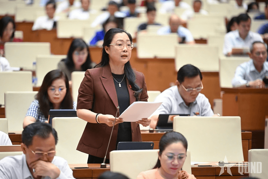 Đại biểu Quốc hội tự hào với chiến sĩ “mũ nồi xanh” Việt Nam