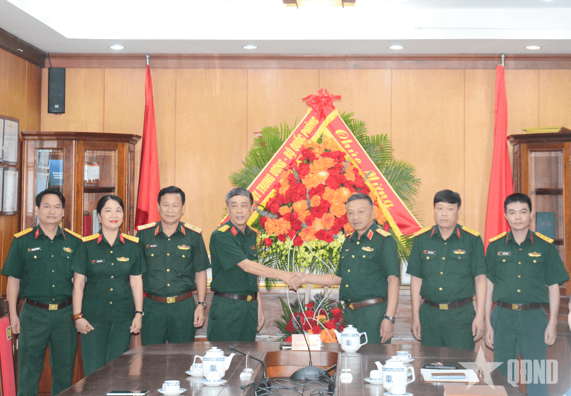 Quân ủy Trung ương, Bộ Quốc phòng chúc mừng Tạp chí Văn nghệ Quân đội và Điện ảnh Quân đội nhân dân