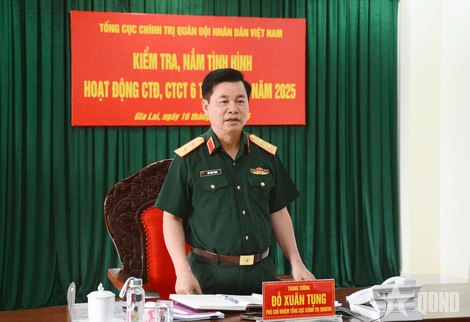 Quân đoàn 34 triển khai toàn diện, hiệu quả hoạt động công tác Đảng, công tác chính trị