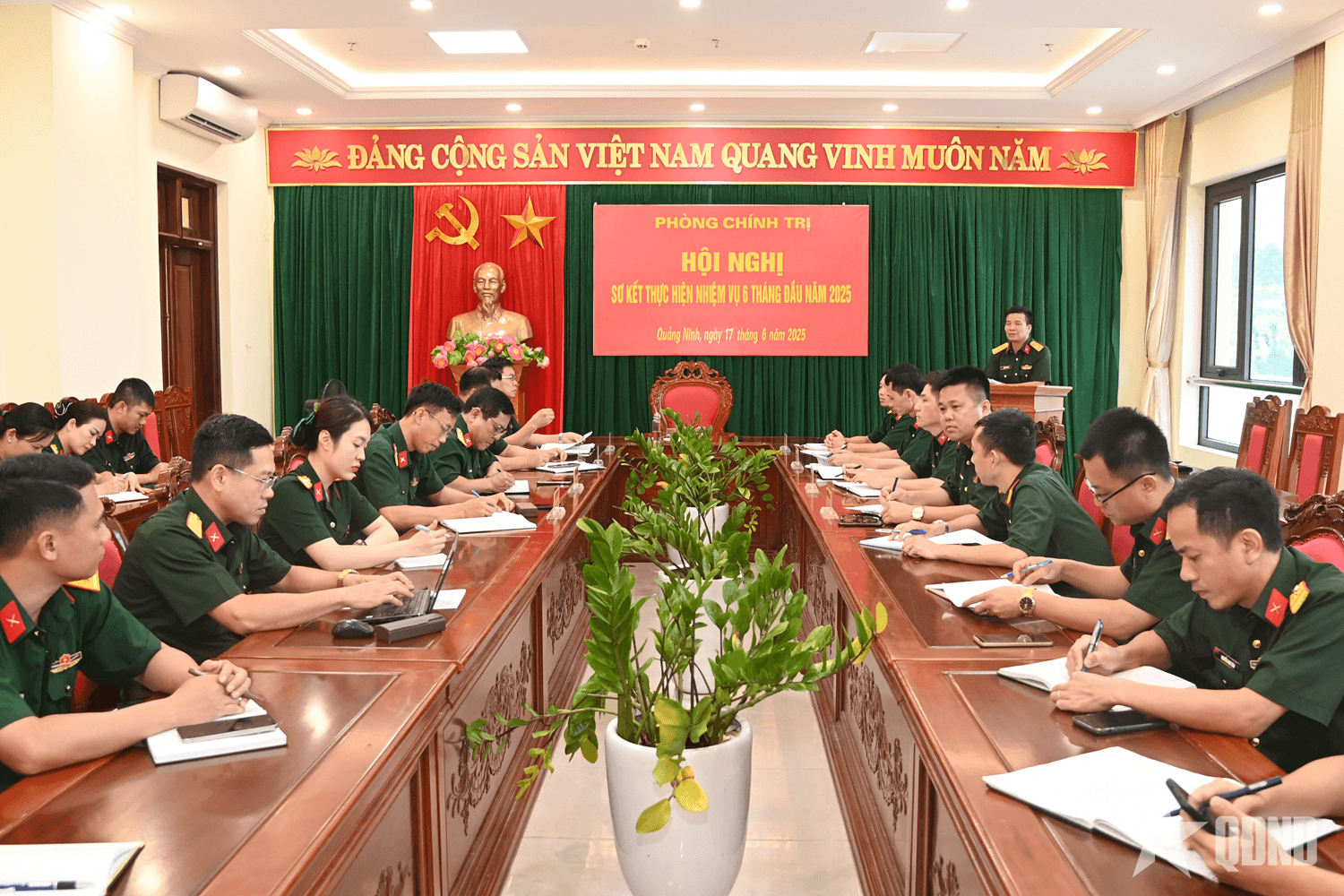 Phòng Chính trị, Bộ CHQS tỉnh Quảng Ninh: Triển khai thực hiện nhiệm vụ 6 tháng cuối năm 2025