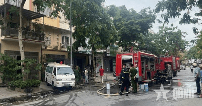 Hà Nội: Nổ pháo gây cháy nhà tại Văn Phú (Hà Đông), có ghi nhận thương vong