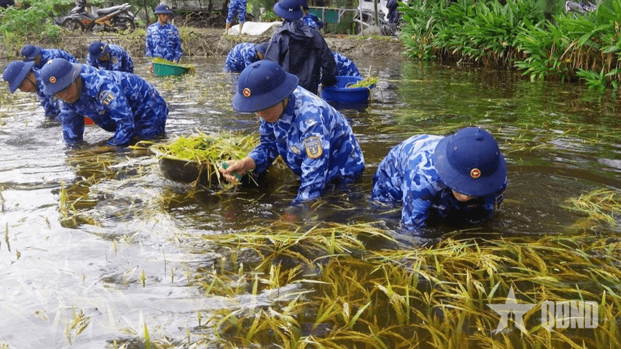 Chủ động giúp dân khắc phục hậu quả thiên tai