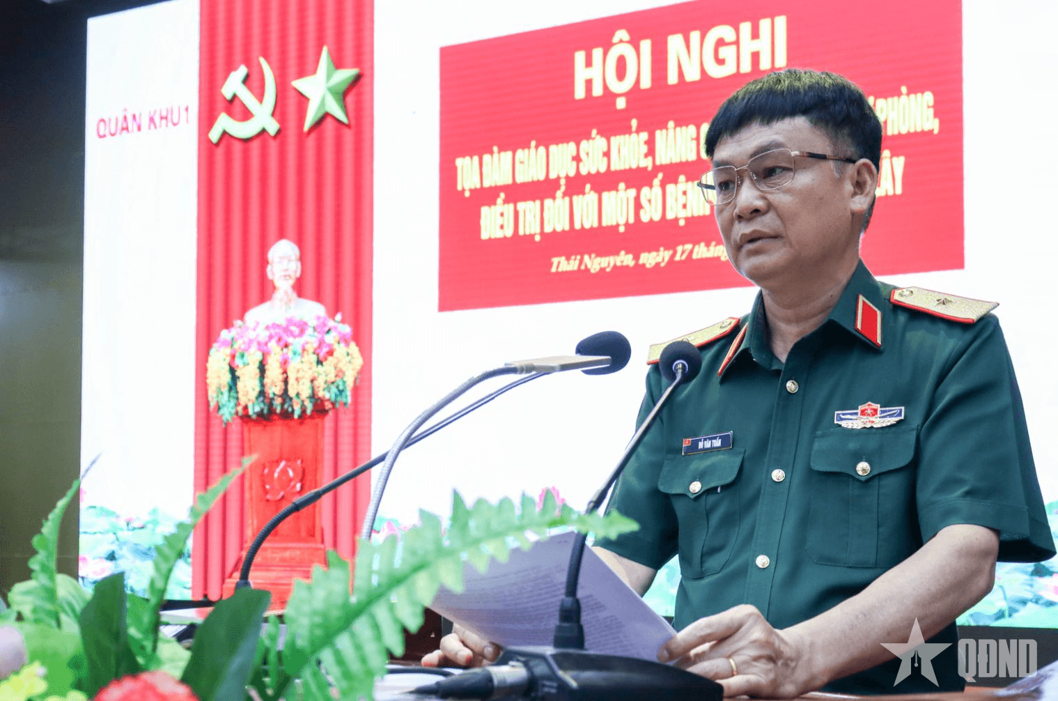 Quân khu 1: Nâng cao nhận thức về dự phòng, điều trị một số bệnh mạn tính không lây