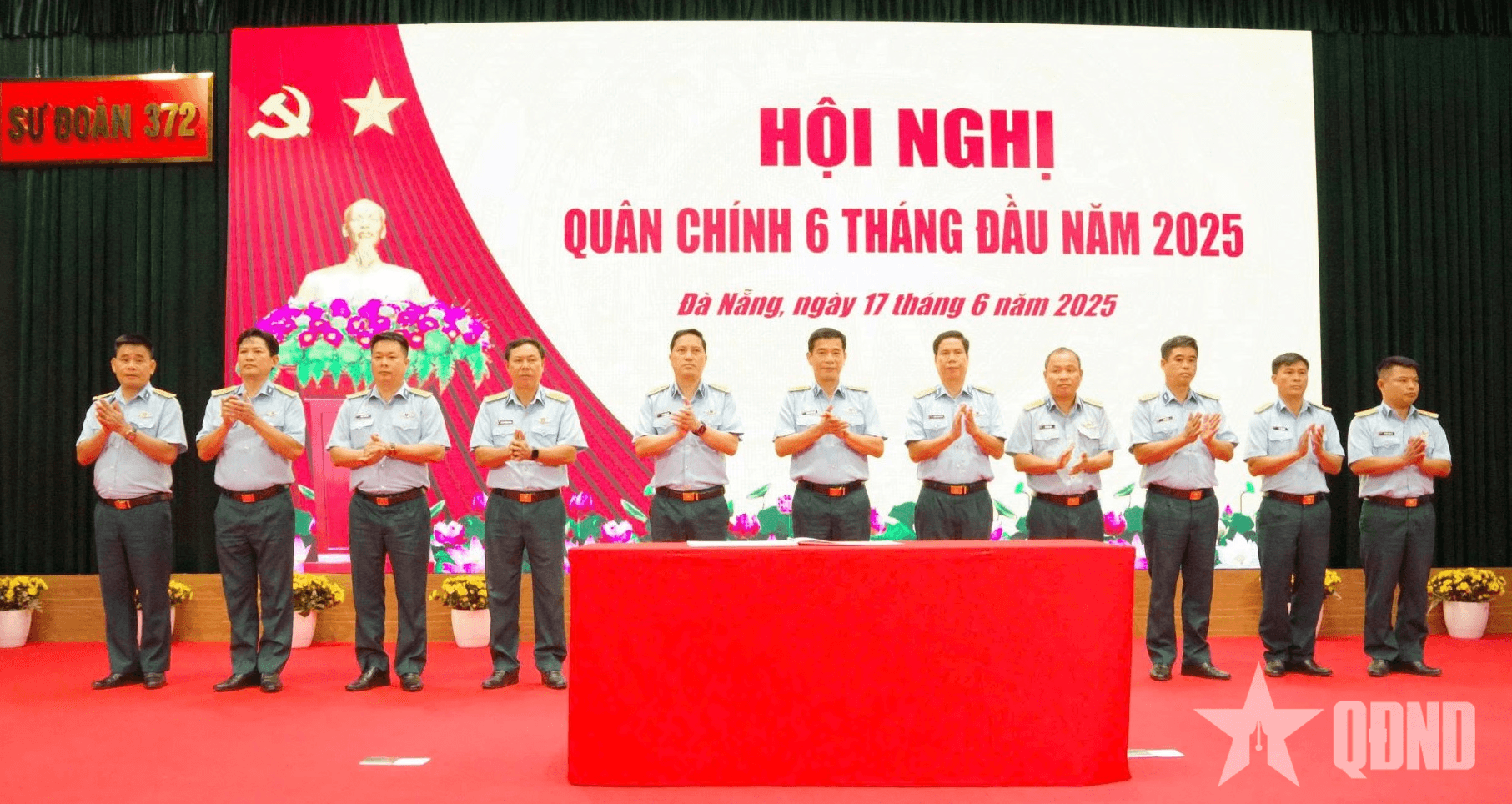 Sư đoàn Không quân 372 tổ chức hội nghị sơ kết 6 tháng đầu năm 2025