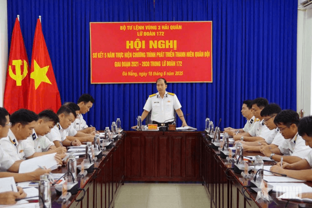 Lữ đoàn 172 sơ kết 5 năm thực hiện chương trình phát triển thanh niên Quân đội