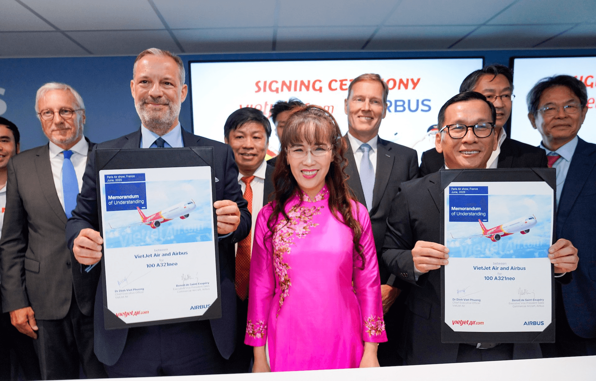 Vietjet đặt hàng mới 100 máy bay A320/A321neo