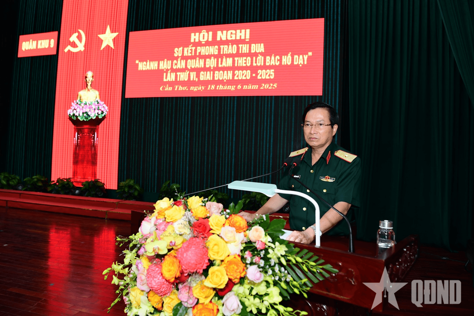 Quân khu 9 sơ kết 5 năm Phong trào thi đua “Ngành Hậu cần Quân đội làm theo lời Bác Hồ dạy”