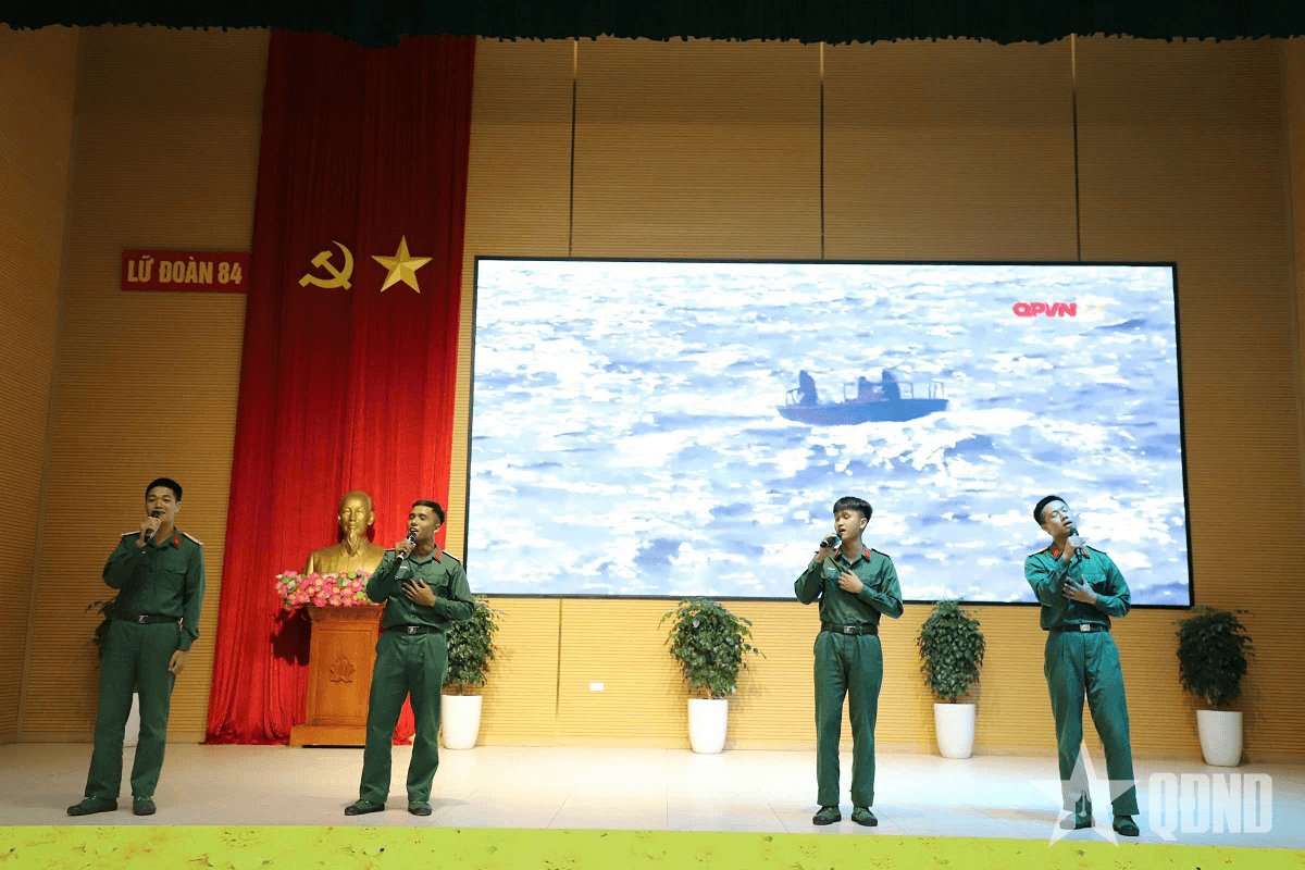 “Kết thân đồng đội” tại Lữ đoàn 84