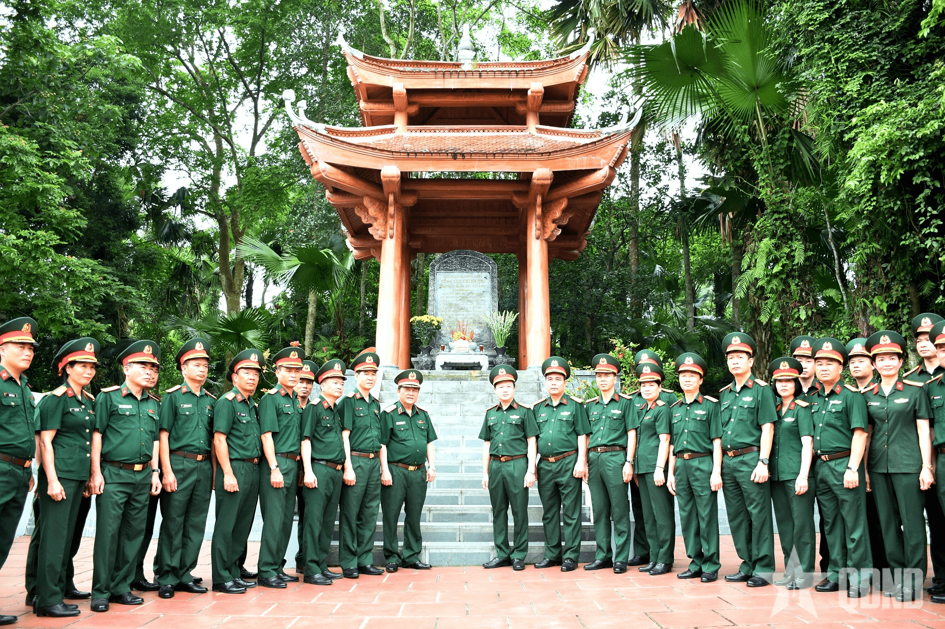 Cục Bảo vệ an ninh Quân đội hành quân về nguồn