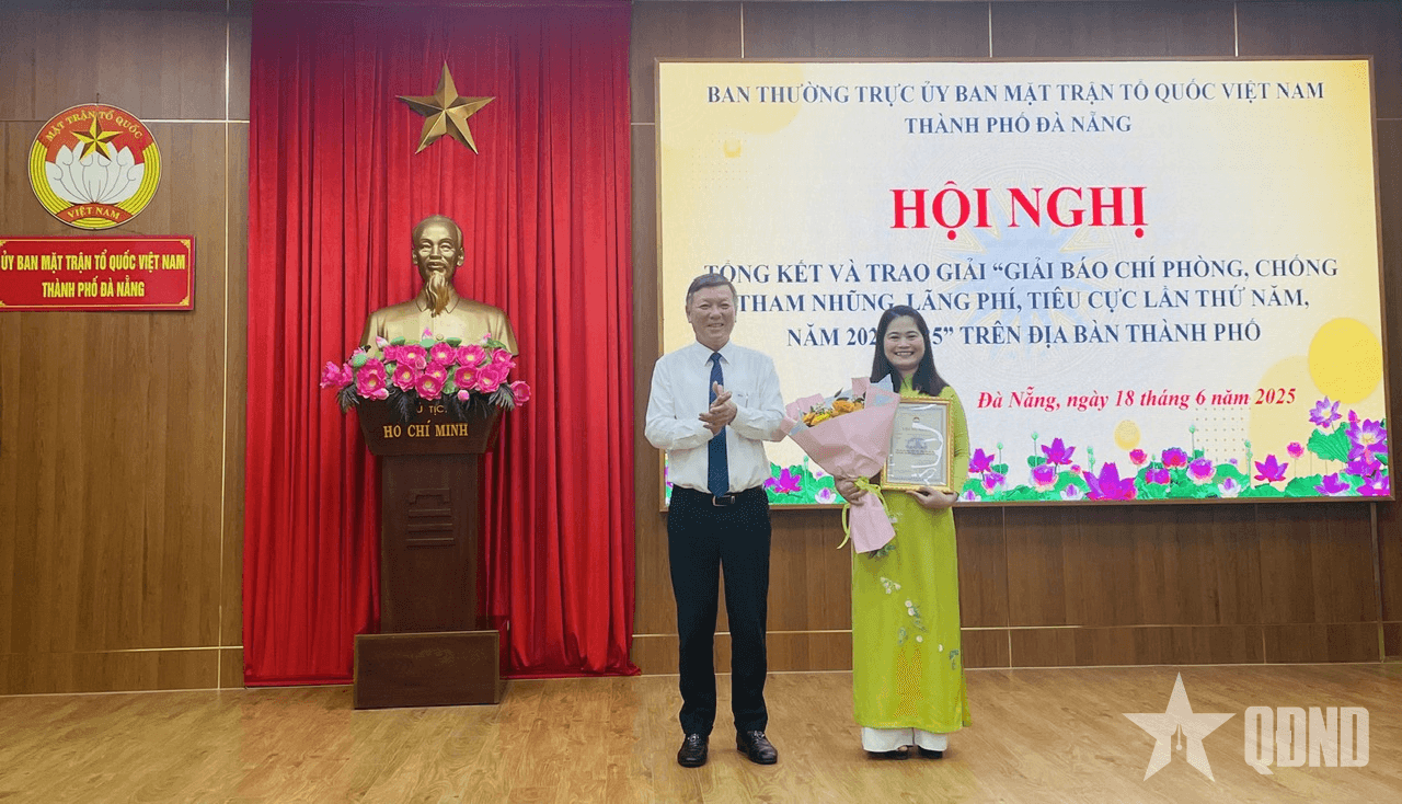 Đà Nẵng: Trao giải báo chí phòng, chống tham nhũng, lãng phí, tiêu cực lần thứ năm, năm 2024-2025