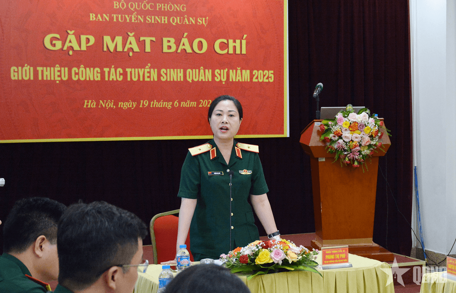 Gặp mặt báo chí giới thiệu công tác tuyển sinh quân sự năm 2025