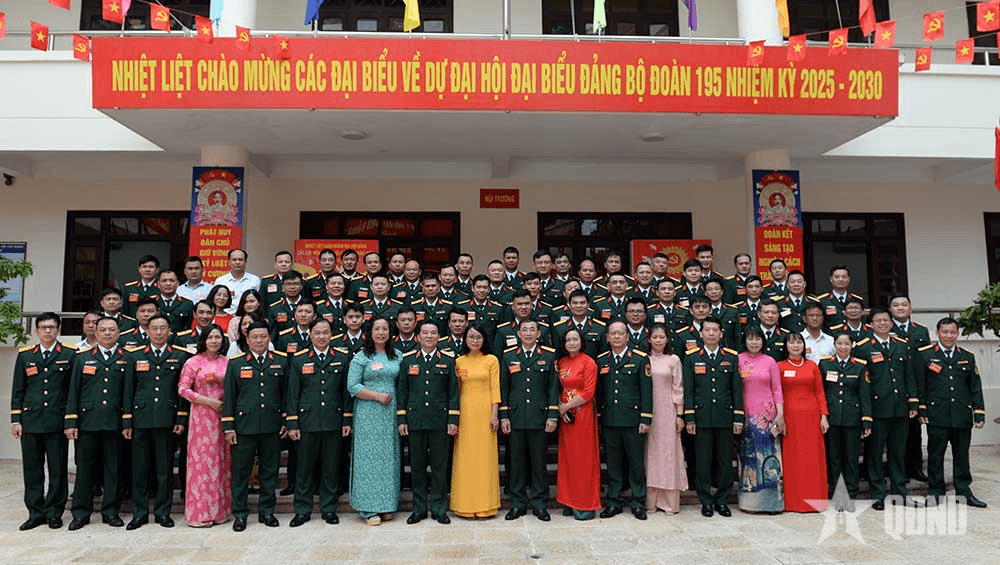 Đảng bộ Đoàn 195 tổ chức Đại hội đại biểu nhiệm kỳ 2025-2030