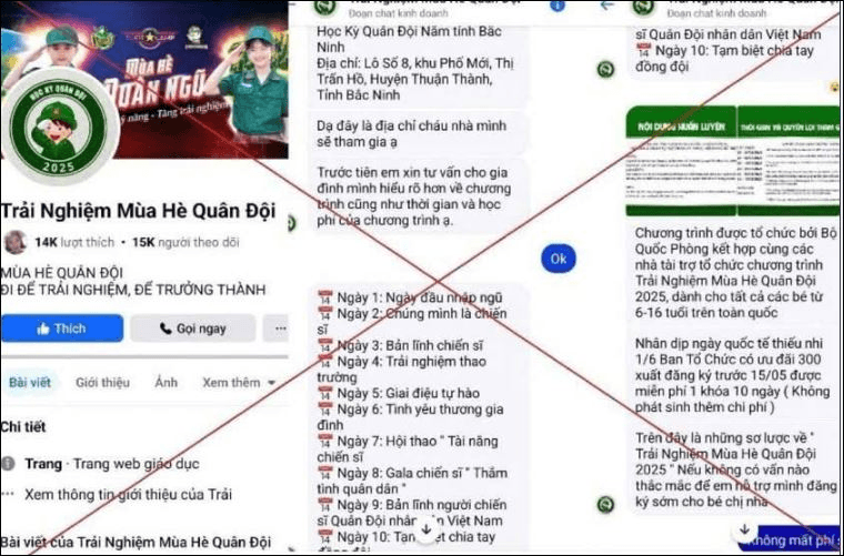 Cảnh giác với chiêu trò lừa đảo tổ chức chương trình hè
