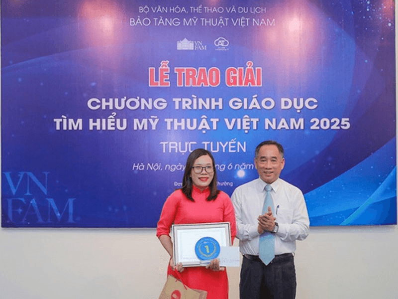 Trao 9 giải thưởng "Tìm hiểu mỹ thuật Việt Nam năm 2025"
