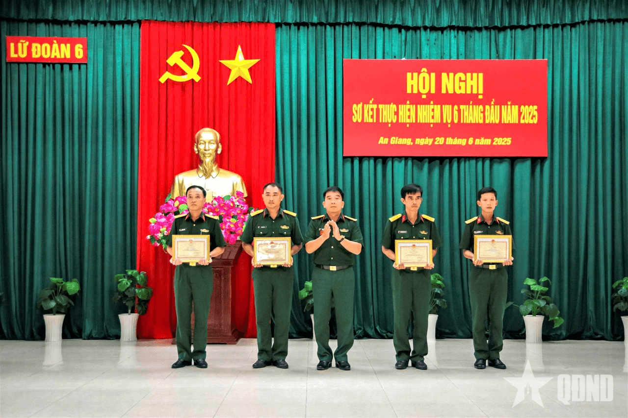 Lữ đoàn Pháo binh 6 (Quân khu 9): Hoàn thành xuất sắc nhiệm vụ 6 tháng đầu năm 2025