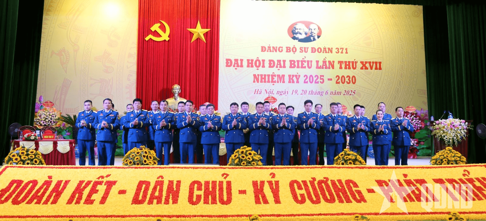Đảng bộ Sư đoàn 371 tổ chức thành công Đại hội lần thứ XVII