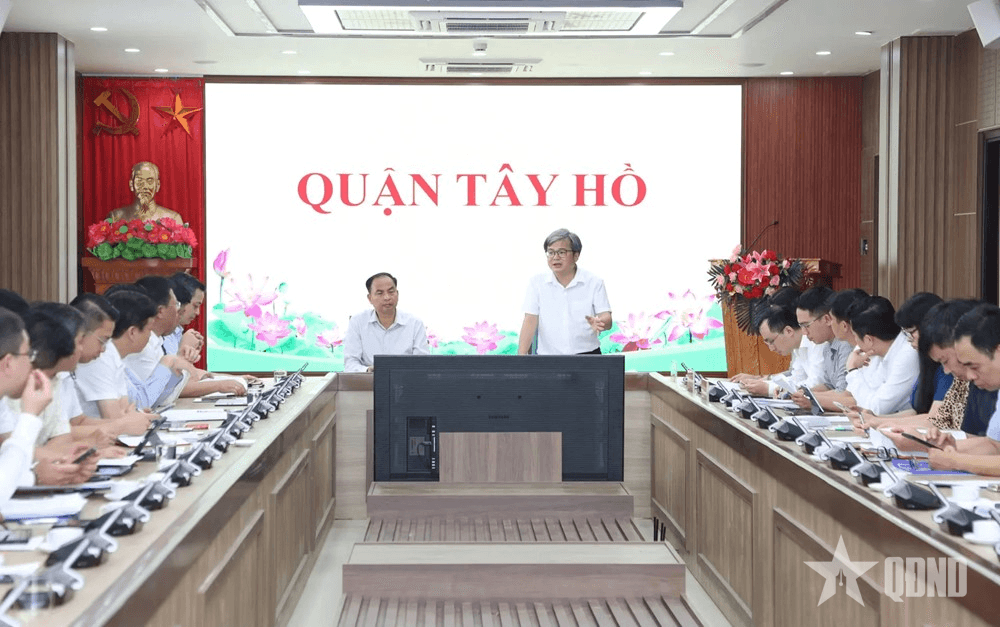 Quận Tây Hồ (TP Hà Nội): Sẵn sàng vận hành mô hình chính quyền địa phương 2 cấp