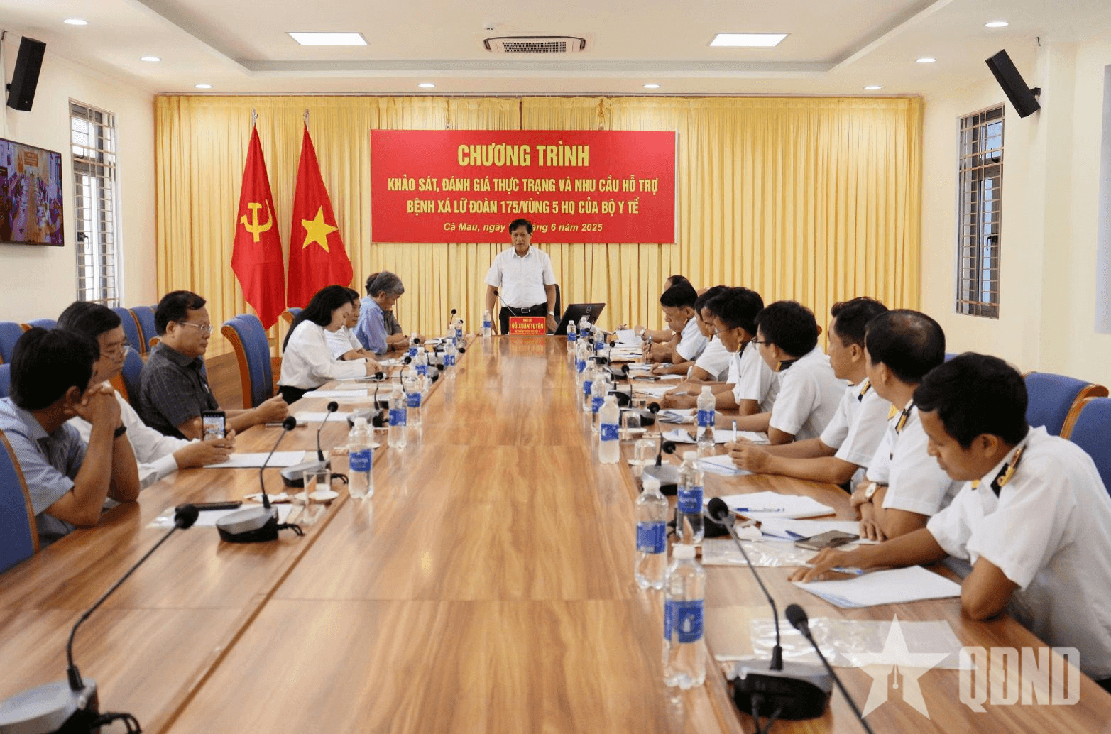 Bộ Y tế khảo sát, hỗ trợ nâng cao năng lực Bệnh xá Lữ đoàn 175