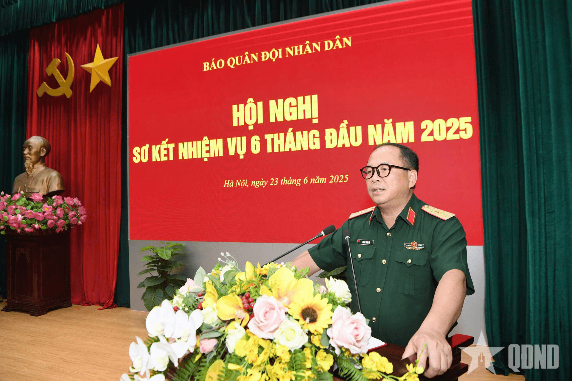 Báo Quân đội nhân dân sơ kết nhiệm vụ 6 tháng đầu năm 2025