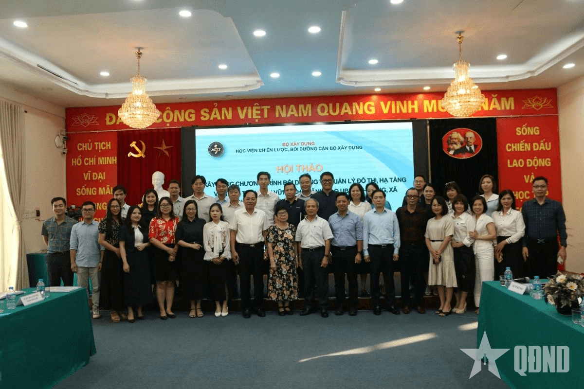 Sớm tổ chức các khóa học chuyên sâu về quản lý đô thị và nông thôn bền vững