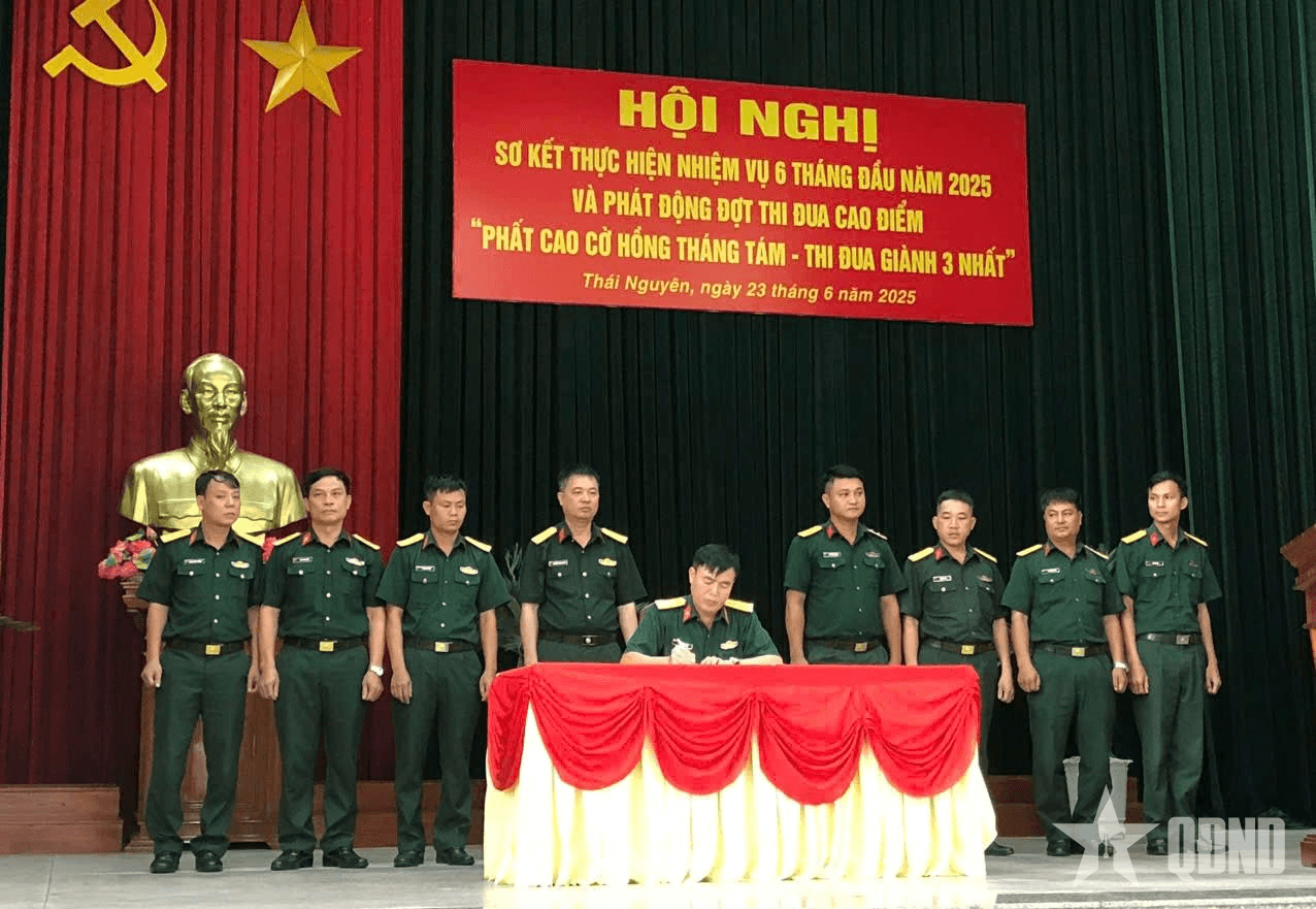 Lữ đoàn Pháo binh 382 hoàn thành tốt các chỉ tiêu nhiệm vụ 6 tháng đầu năm