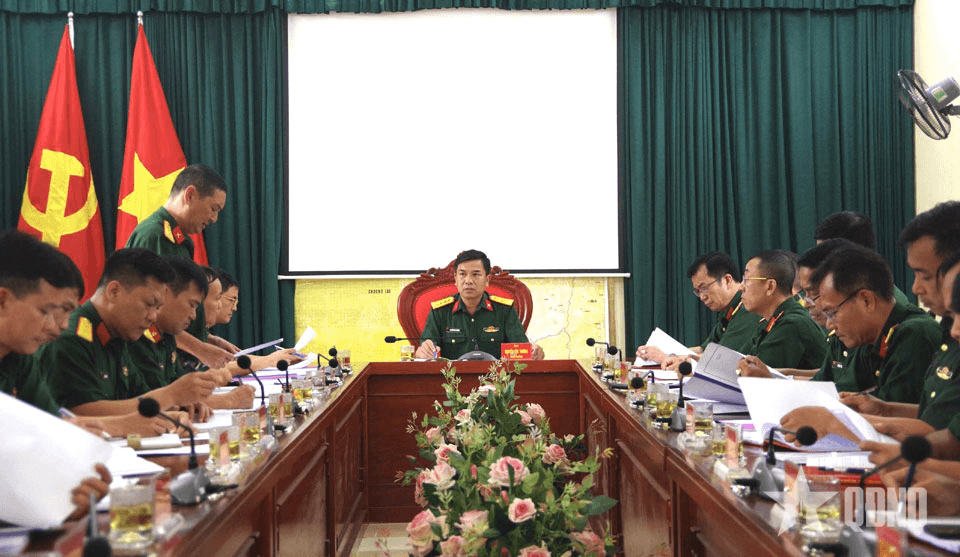 Đoàn Kinh tế - Quốc phòng 379 triển khai nhiệm vụ 6 tháng cuối năm 2025