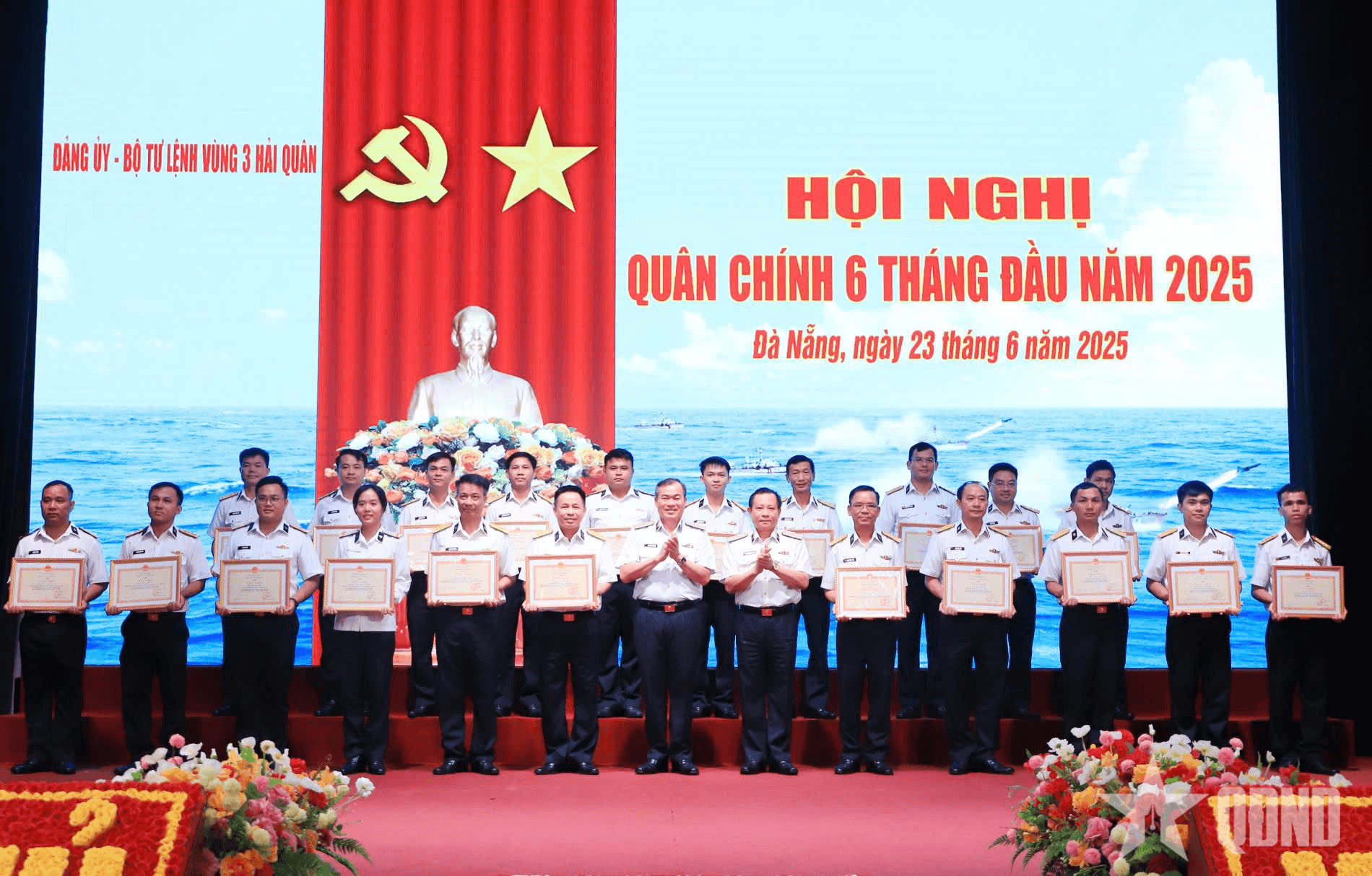 Vùng 3 Hải quân tổ chức Hội nghị quân chính 6 tháng đầu năm 2025