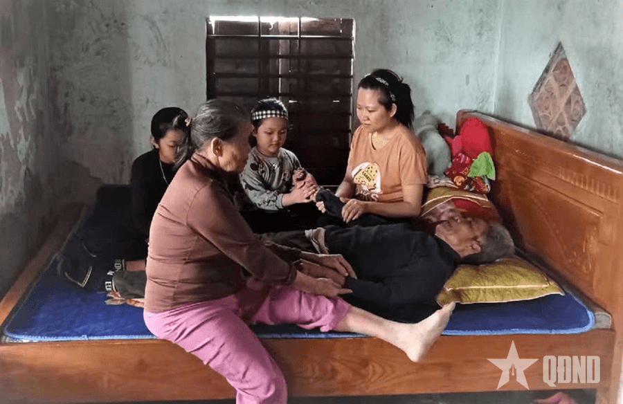 Hai cha con cựu chiến binh mắc bệnh hiểm nghèo