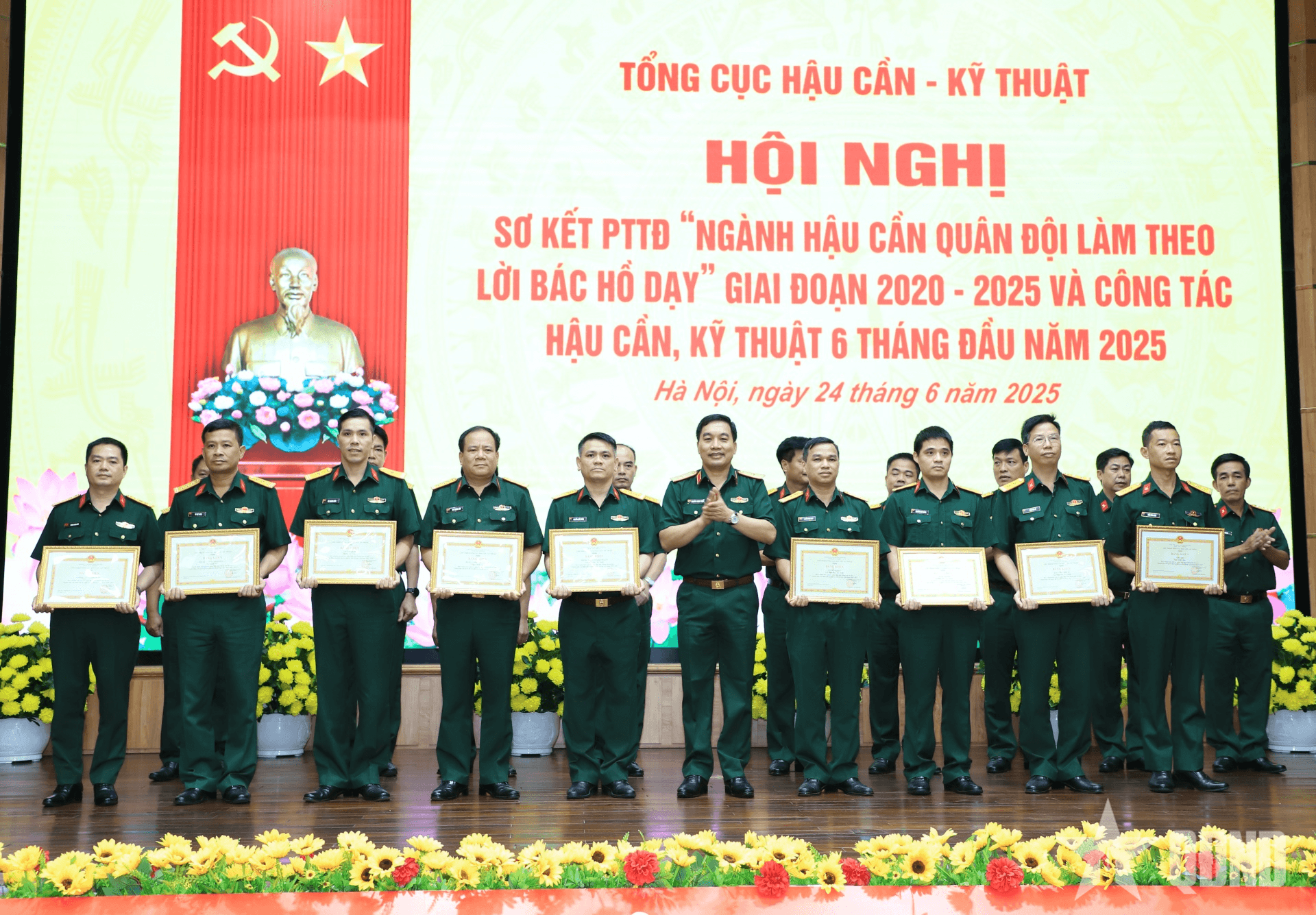 Tổng cục Hậu cần - Kỹ thuật sơ kết Phong trào thi đua “Ngành Hậu cần Quân đội làm theo lời Bác Hồ dạy”