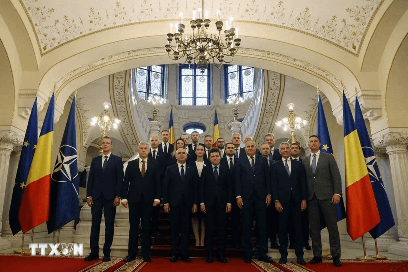 Chính phủ mới của Romania nhậm chức