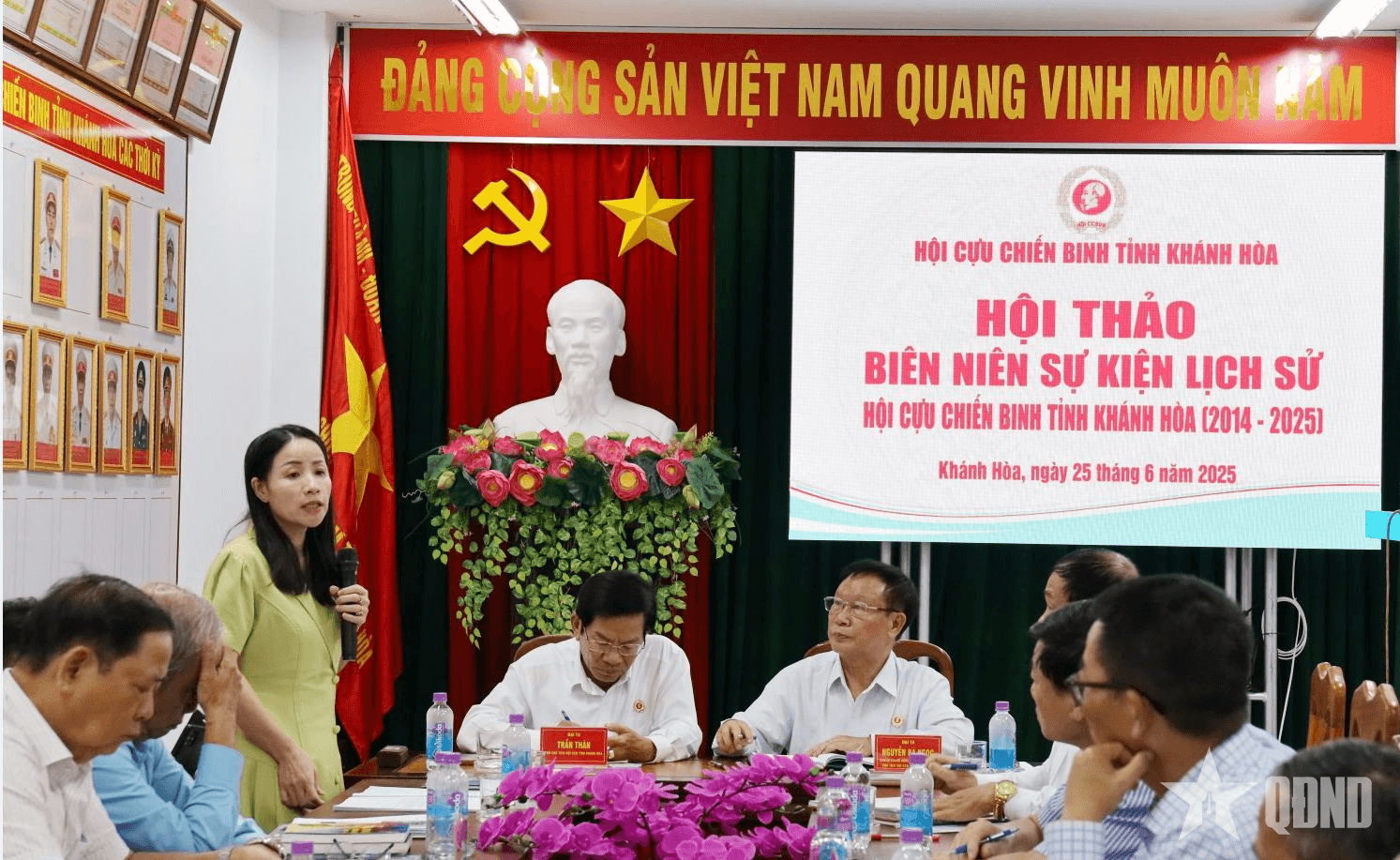 Hội Cựu chiến binh tỉnh Khánh Hòa tổ chức Hội thảo Biên niên sự kiện lịch sử giai đoạn 2014-2025