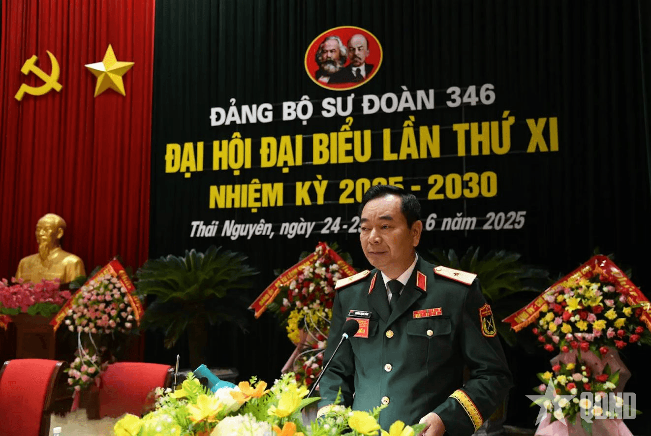 Đại hội Đảng bộ Sư đoàn 346: Phát huy truyền thống “đoàn kết - tự lực - kiên cường - quyết thắng”