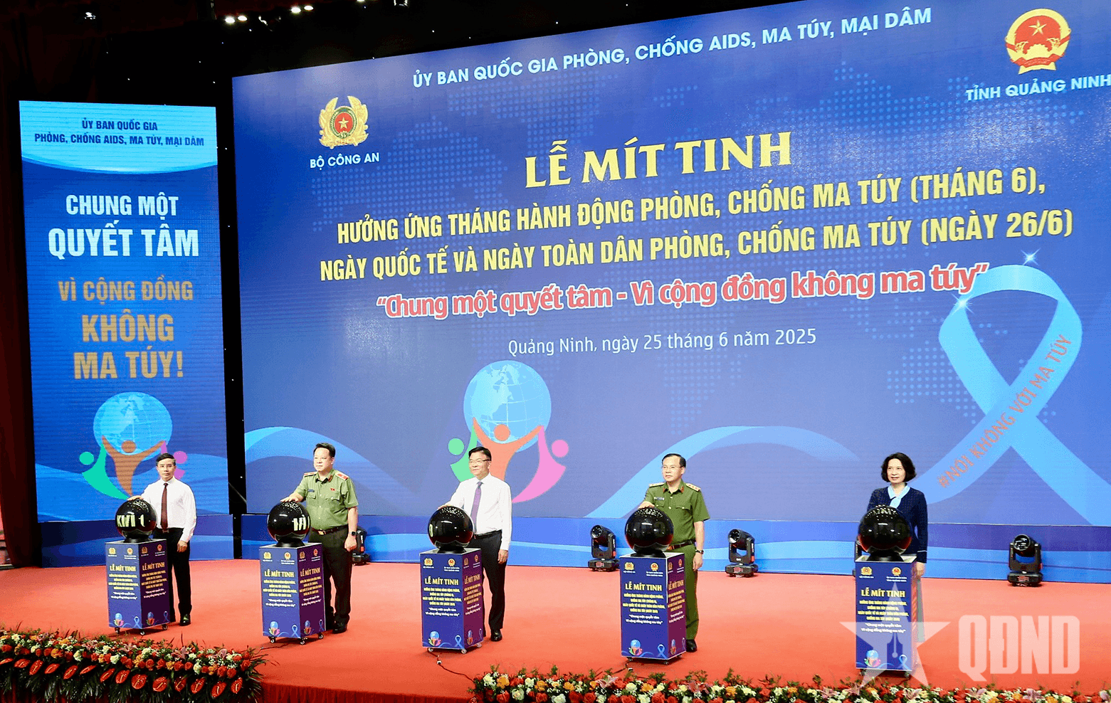 Mít tinh hưởng ứng Tháng hành động phòng, chống ma túy năm 2025