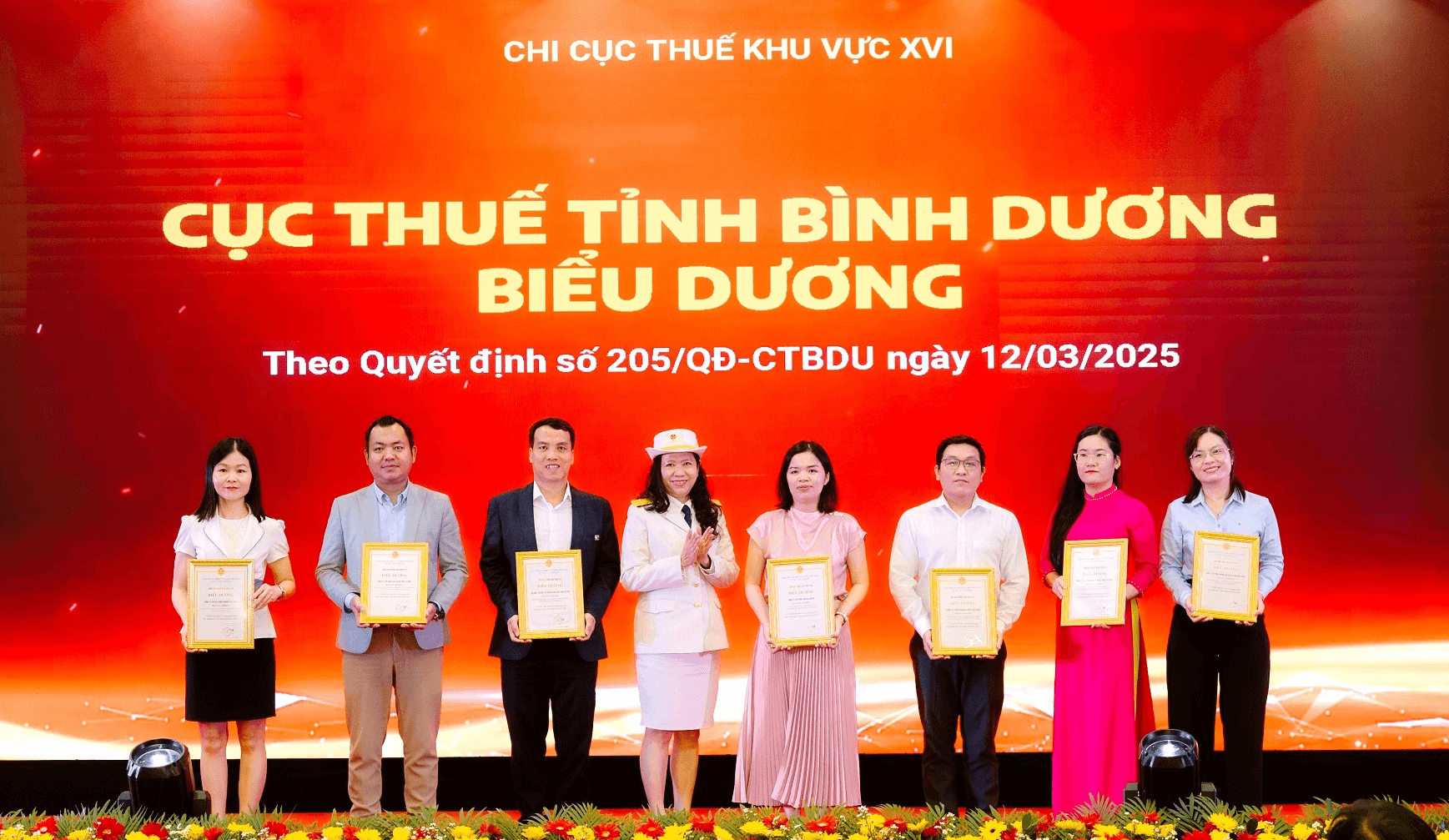 Tân Hiệp Phát được biểu dương về thành tích nổi bật trong việc nộp thuế