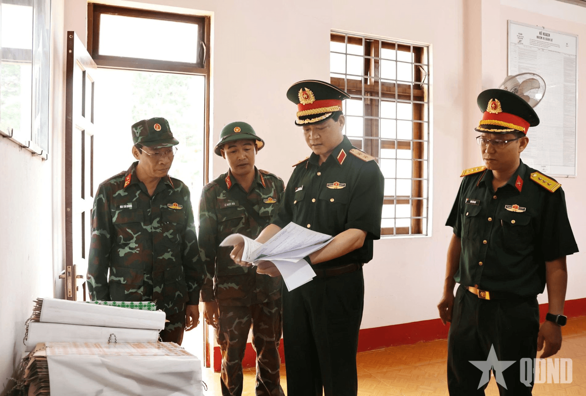 Tư lệnh Quân đoàn 34 thăm, kiểm tra tại Trung đoàn 66 (Sư đoàn 10)