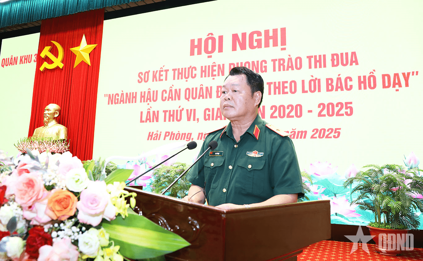 Quân khu 3 sơ kết phong trào thi đua “Ngành Hậu cần Quân đội làm theo lời Bác Hồ dạy” giai đoạn 2020-2025