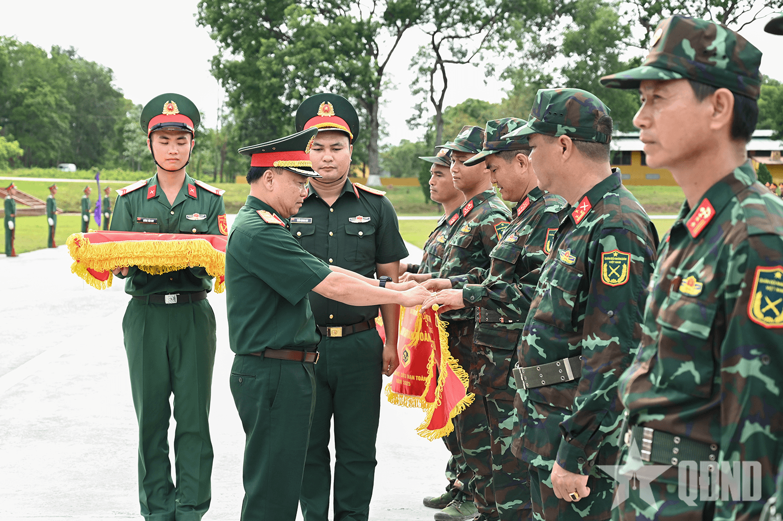 Trung tướng Thái Đại Ngọc dự lễ bế mạc Hội thao Cứu hộ, cứu nạn toàn quân 2025