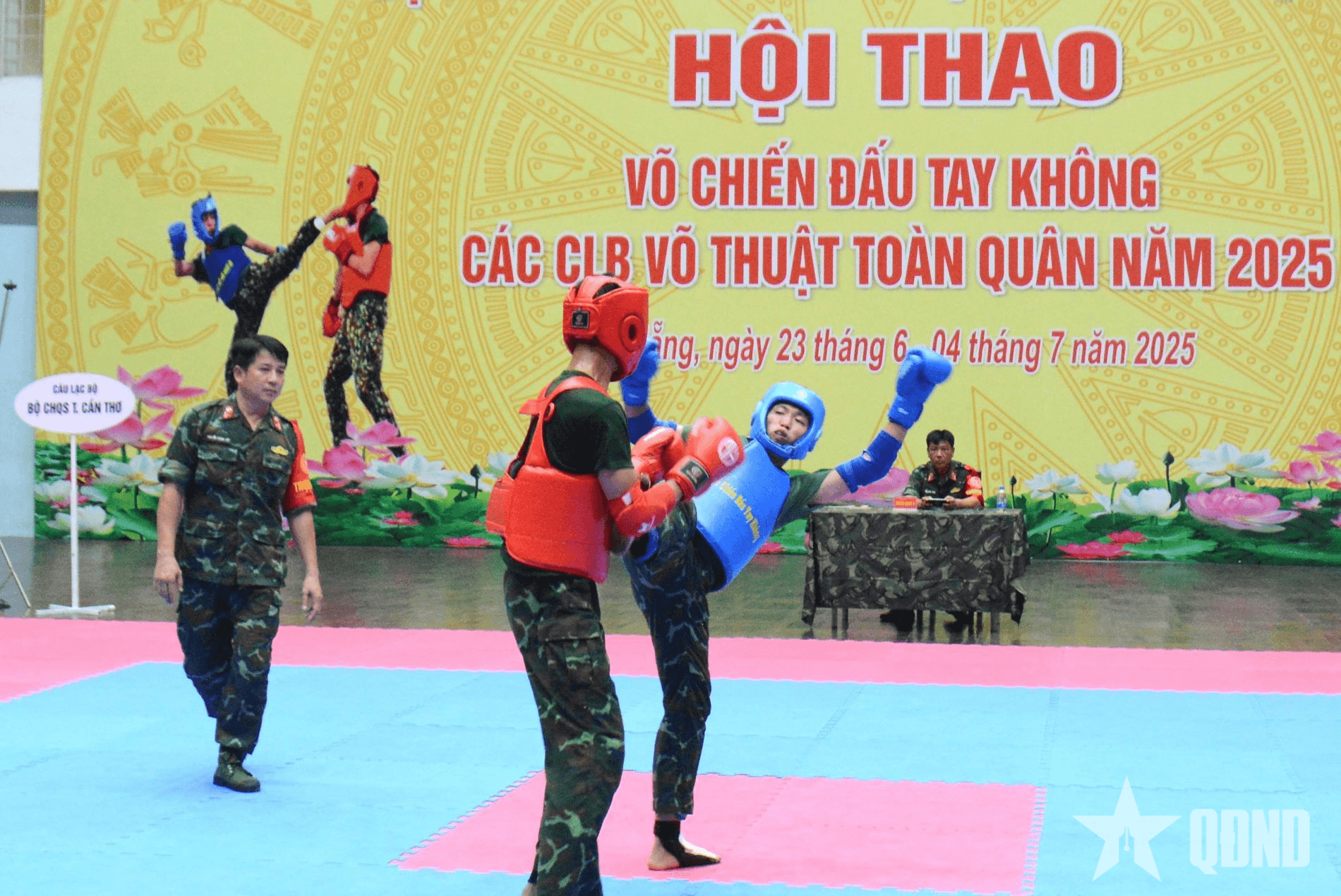 Khai mạc Hội thao võ chiến đấu tay không các Câu lạc bộ võ thuật toàn quân