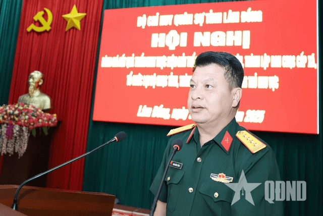 Lâm Đồng đánh giá kết quả tổ chức lại lực lượng vũ trang địa phương trên địa bàn tỉnh Đắk Nông trước khi sáp nhập