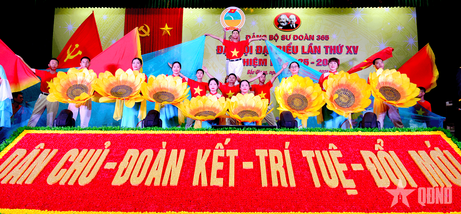 Đại hội đại biểu Đảng bộ Sư đoàn 365 lần thứ XV thành công tốt đẹp