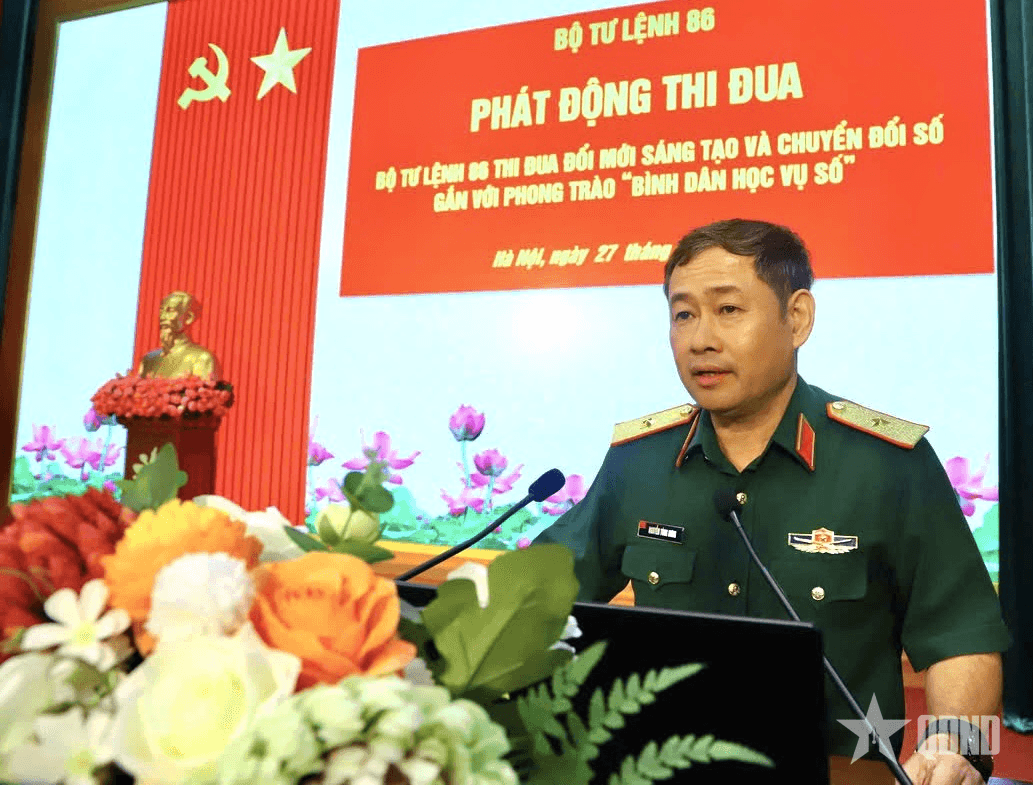 Bộ tư lệnh 86 thi đua đổi mới sáng tạo và chuyển đổi số