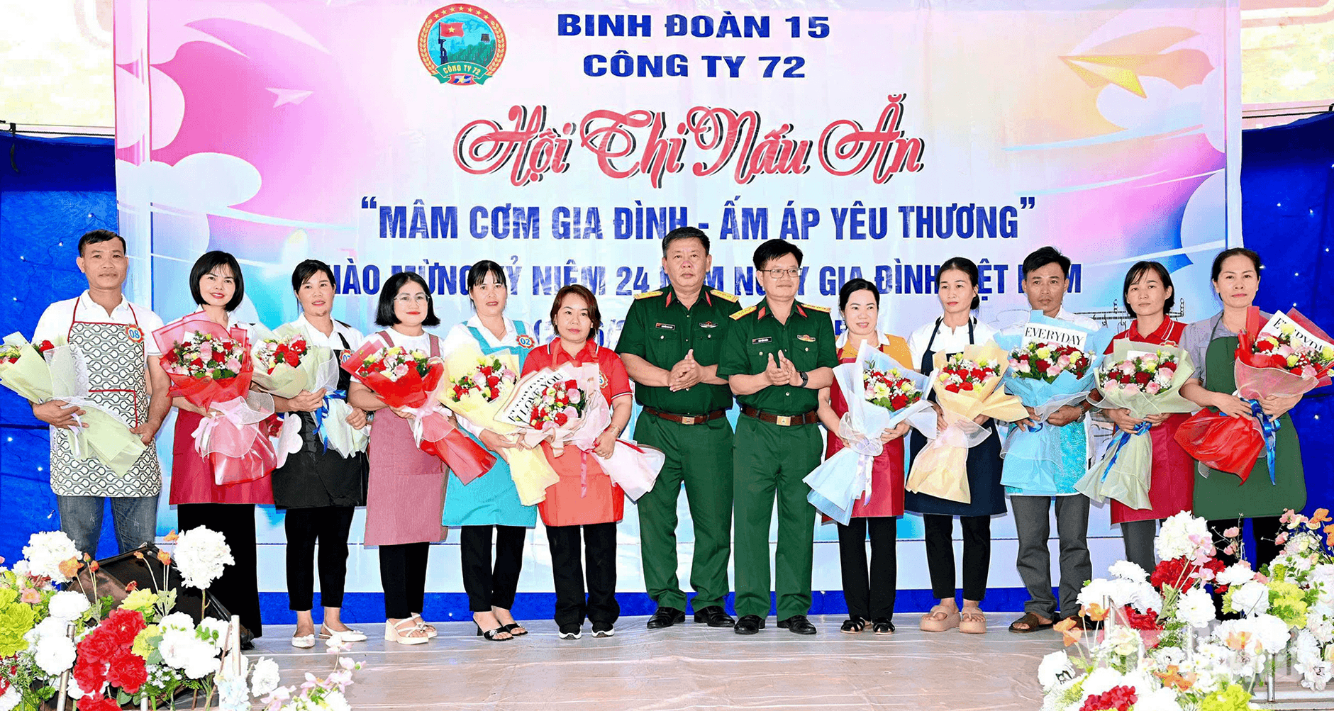 Công ty 72 (Binh đoàn 15): Tạo môi trường, điều kiện cho các gia đình tiến bộ không ngừng