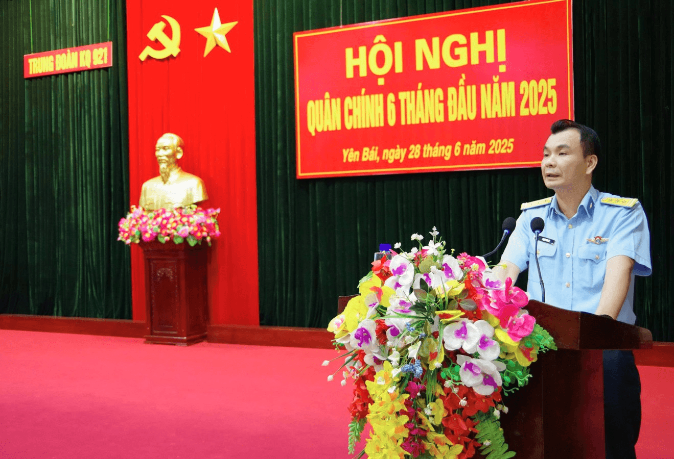 Trung đoàn 921 phát động đợt thi đua “Phất cao cờ hồng tháng Tám - Thi đua giành 3 nhất"