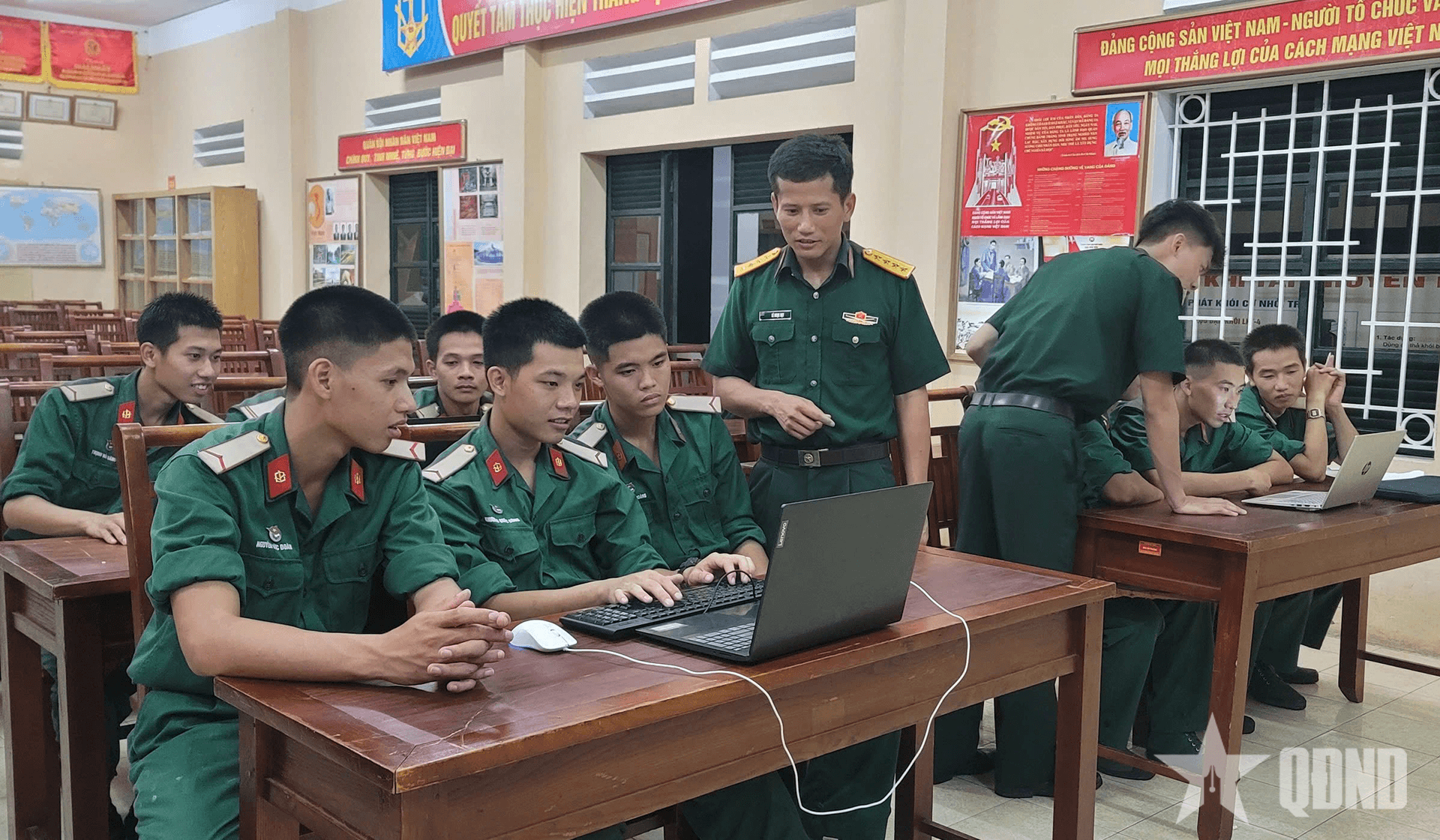 Lan tỏa mạnh mẽ phong trào “bình dân học vụ số” ở Lữ đoàn 86